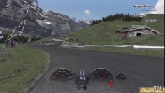 Gran Turismo HD_Un tour en reverse avec une Evo IX tunée