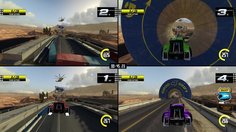 TrackMania Turbo_Multijoueur - Écran splitté