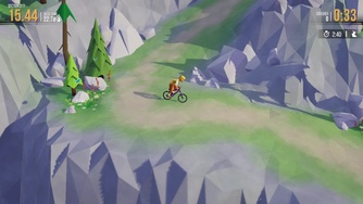 Lonely Mountains: Downhill_Gameplay Switch