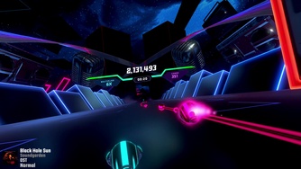 Synth Riders_90s Rock and 80s Mixtape on PS VR2